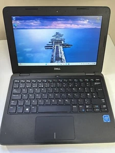 DELL LATITUDE 3190 LAPTOP | WIN 11 | INTEL CELERON QUAD CORE | 64GB SSD | 11.5" - Picture 1 of 8