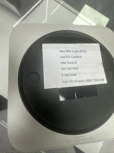 apple mac mini late 2012 - Picture 1 of 2