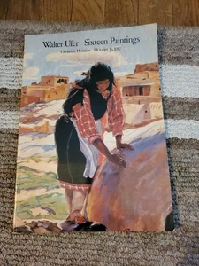Walter Ufer - Sixteen Paintings PB w/Christie's price list 1982 - Picture 1 of 8