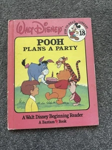 Disney - Pooh plant eine Party, 1986 Fun-To-Read Library Volume 18, Bantam Books - Bild 1 von 4
