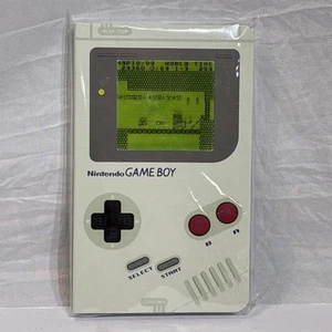 Fun MARIO MOVES!!NINTENDO GAME BOY LINED MINI NOTEBOOK 100 PAGE 6" X 3 1/2"NEW - Picture 1 of 7