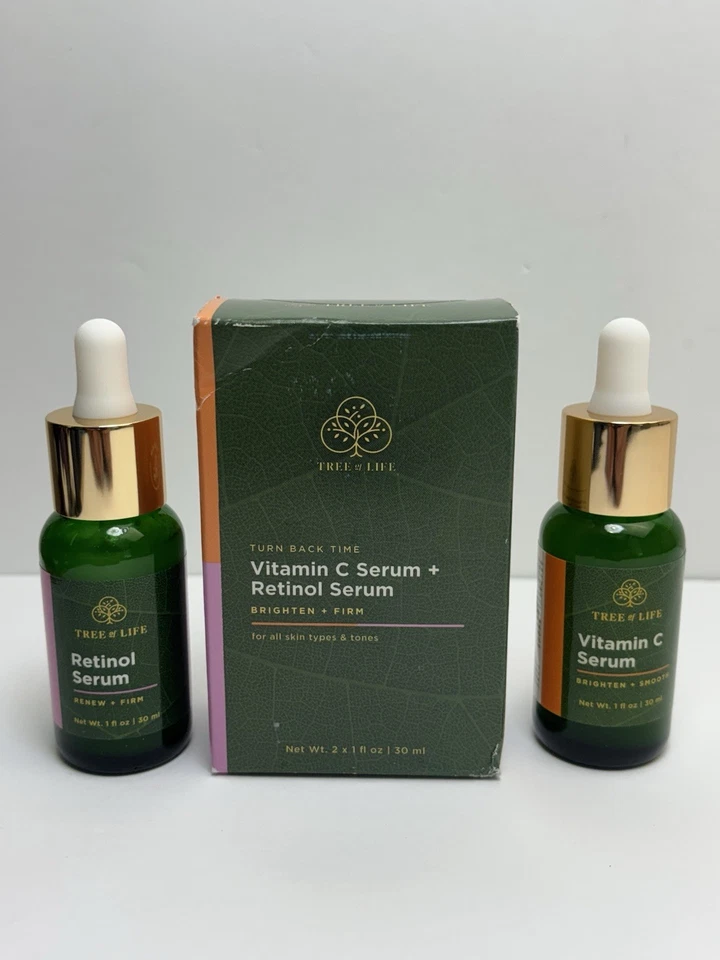 Suero Tree of Life Vitamina C + Suero Retinol Iluminador + Firme EXP 01/2026 Foto 1 de 4