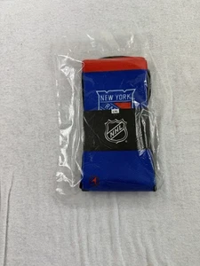 New York Rangers NY Go Team Socken blau rot weiß NHL Hockey L/XL brandneu - Bild 1 von 3