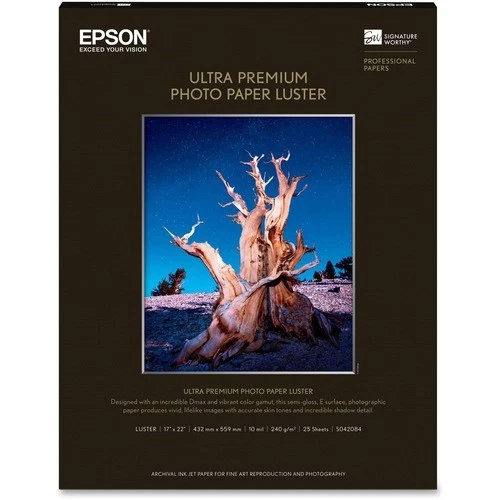 Epson Ultra Premium Luster Surface Photo Paper - Image 1 of 2