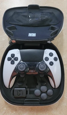 Sony PlayStation DualSense Edge Wireless Controller CFI-ZCP1 - PS5 - White READ - Image 1 of 3