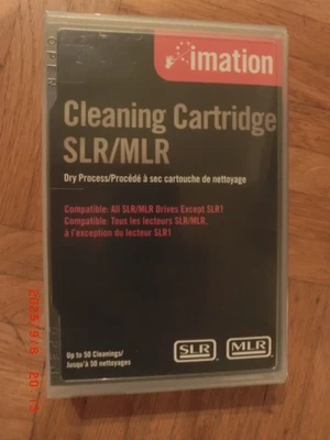 Imation SLR/MLR Drive Head Cleaning Cartrige - NEW and Original Packaging - Image 1 of 2