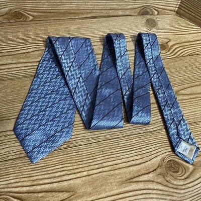 Nueva Corbata Daniel Milano 1956 Seda Hecha a Mano en Italia Corbata Geométrica de Diseñador Foto 1 de 4