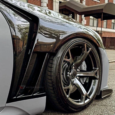 Carbon Fiber Fenders FVS Style For 08-13 Infiniti G37 2dr Vis Racing Brand Foto 1 de 4