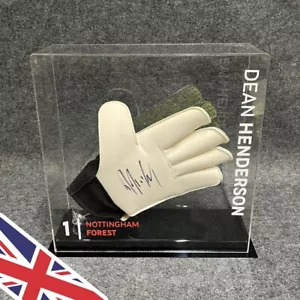 Torwarthandschuh Vitrine (UK-Hersteller) - Bild 1 von 2
