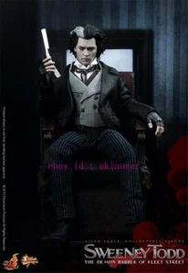 Hot toys 1/6 Mms149 Sweeney Todd: The Demon Barber Of Fleet Street Action Figure - Bild 1 von 12