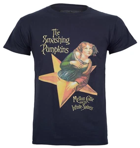 Official Smashing Pumpkins T Shirt Mellon Collie New Dark Blue  S M L XL XXL - Picture 1 of 5