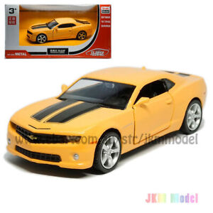 1:36 Chevrolet Camaro Bumblebee Model Car Diecast Toy Vehicle Collection Gift