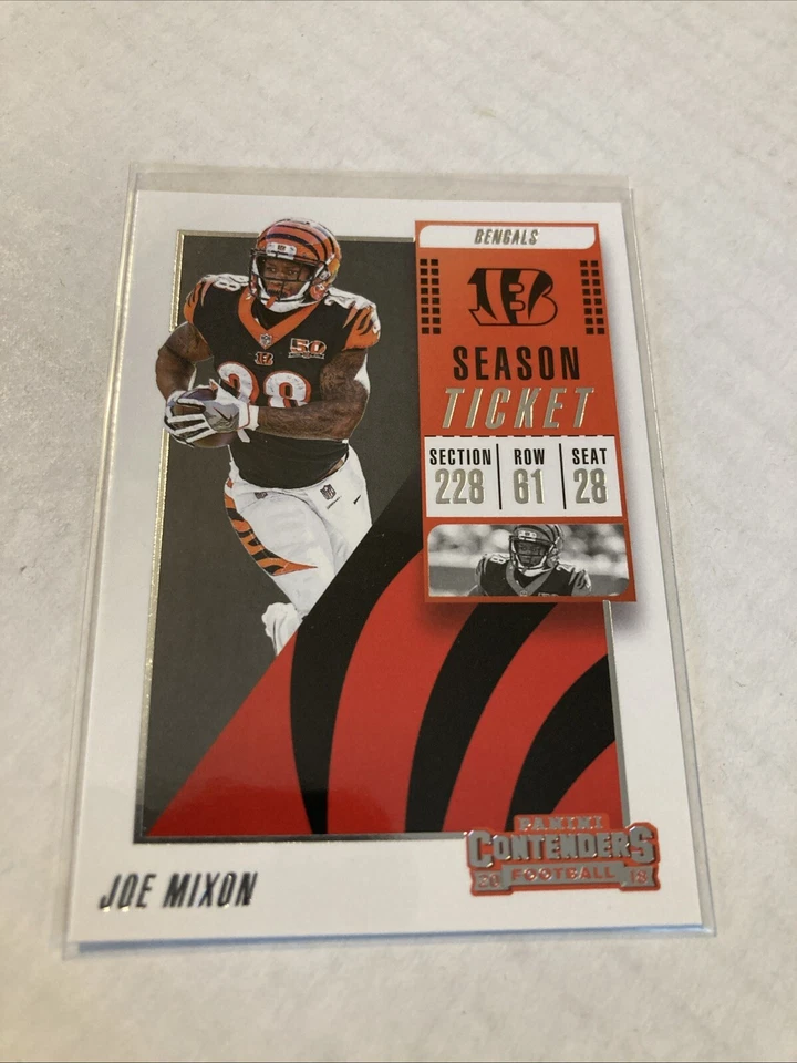2018 Contenders Football Base #80 Joe Mixon Bengals - Image 1 of 1