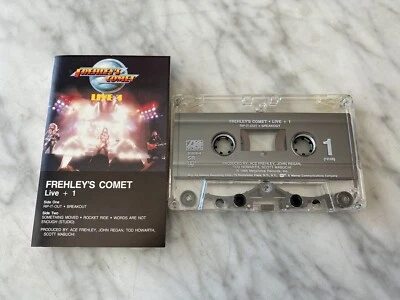 Frehley's Comet Live + 1 CASSETTE Tape 1988 Atlantic 7 81826-4 Paul Frehley KISS - Image 1 of 3