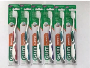 Gum Summit Toothbrush Compact, Sensitive, 6/ Pack #509 Bulk Lot - Picture 1 of 1