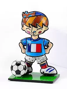 MINI JUGADOR DE FÚTBOL ROMERO BRITTO COPA MUNDIAL: FRANCIA ** NUEVO ** - Imagen 1 de 2