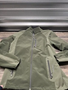 Black Diamond Jacket Womens XL Green Full Zip Softshell - Picture 1 of 7