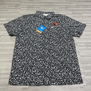 Columbia PFG Oregon State OSU Beavers Super Slack Tide Shirt Men M Black SS $65 - Picture 1 of 8