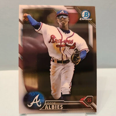 2016 Bowman Draft Chrome Ozzie Albies BCP110 in NM-M - Image 1 of 2