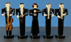 Holz Weihnachten Soldat Figuren Patrick Jacobs Set Oklahoma Symphony Orchestra - Bild 1 von 7
