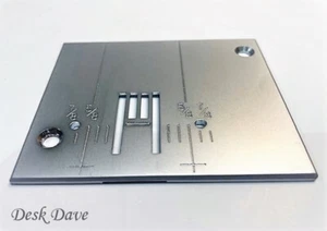 Placa Garganta Aguja Totalmente Nueva, KM45614, Zig Zag, para KENMORE 158 Series + BLANCO - Imagen 1 de 3