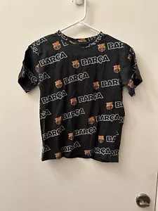Fc Barcelona Soccer Football Barca Shirt Boys Kids Medium M - Picture 1 of 3