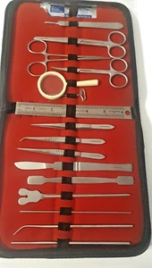 Dissezierinstrumente Kit Anatomie Medizinisches Set chirurgisches 17te. Zubehör - Picture 1 of 4