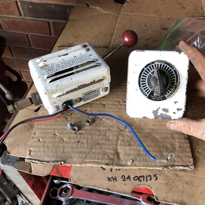 2 piezas: CONTROLADOR FRENO HIDRÁULICO ELÉCTRICO WARNER CARGA VINTAGE Foto 1 de 4