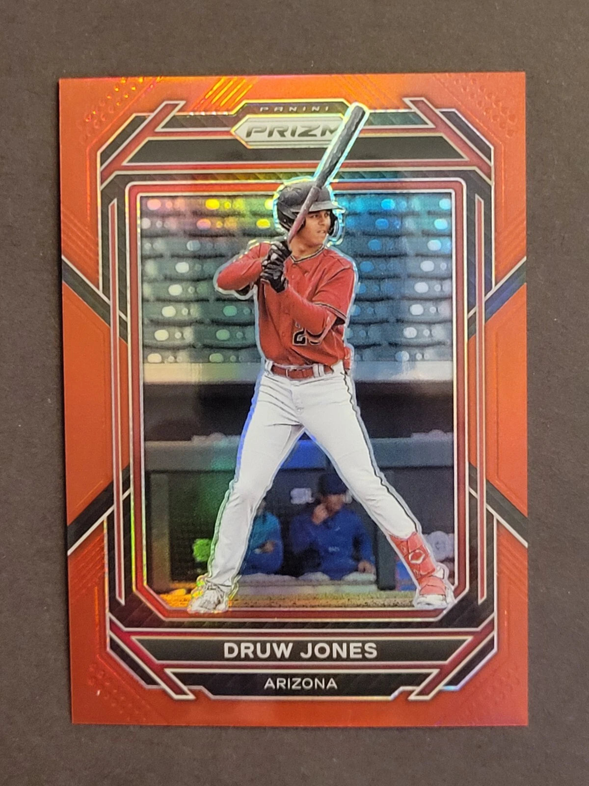 2023 Panini Prizm Druw Jones Red Prizm #/199 Arizona Diamondbacks