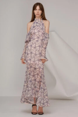 HERMOSO VESTIDO MAXI ESTAMPADO FLORAL RECUERDO talla M "VESTIDO DE VACACIONES PARA AMANTES" Foto 1 de 4