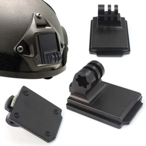 Fixed Helmet Aluminum NVG Mount Base Holder Adapter for Gopro Hero 12/11 - Picture 1 of 11
