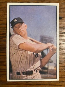 Mickey Mantle 1989 Bowman Sweepstakes Mickey Mantle 1953Hall Of Famer NY Yankees