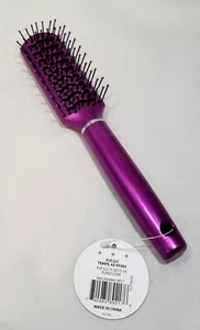 Just Because Hair Essentials FLP Purple Wavy Long Hair Brush Detangler Generic - Picture 1 of 3