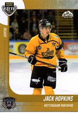 2022-23 Nottingham Panthers Hockey Jack Hopkins Trading Card EIHL