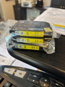 Epson Original Genuine DURABrite Ultra 220 Ink Cartridges Yellow, 3 Pack - Photo 1/1