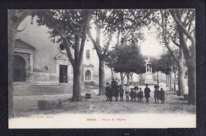04 - MANE - Place de l'église - Edition Alphonse Michel - Picture 1 of 2