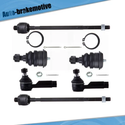 6x Front Lower Ball Joints Tie Rod End For 1996-1999 Infiniti I30 Nissan Maxima - Image 1 of 4