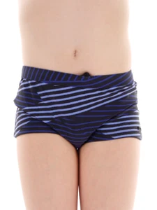 Brunotti Tight Swim Shorts Sades Blau Stripes With Drawstring - Picture 1 of 2