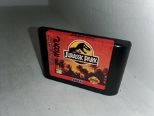 Jurassic Park Sega Genesis Auténtico Solo Cartucho Limpiado Y Probado A23