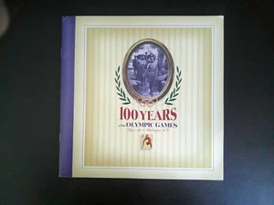 1996 *100 ANNI delle OLIMPIADI FOLIO, con FOGLIO ATLANTA ANNULLATO #3068* - Foto 1 di 6