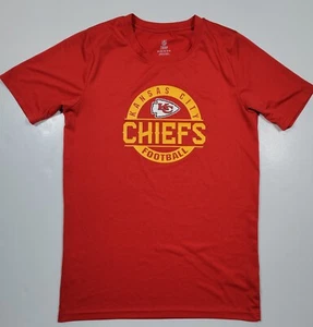 NFL Team Apparel KC Kansas City Chiefs Football T-Shirt Youth XL 16/18     - Picture 1 of 6