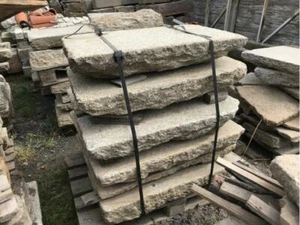 Alte Gredplatten, Granitplatten, Bodenplatten, Naturstein, antiker Granit - Bild 1 von 11