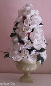22" ENGLISH ROSE TOPIARY BRAND NEW LOVELY CENTERPIECE - Picture 1 of 3