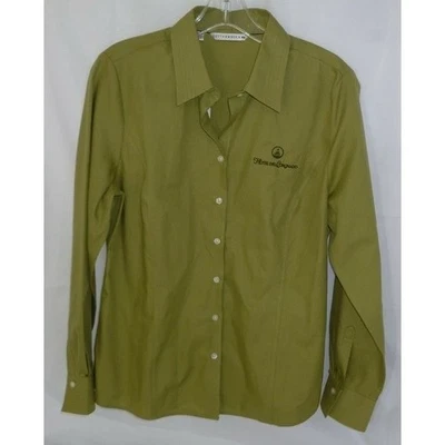 Hotel Del Coronado новый с Ярлыками зеленый длинным рукавом рубашка Сан-Диего средний - Изображение 1 из 3