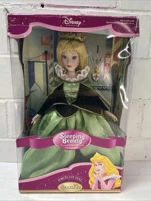 Rare Disney Princess Sleeping Beauty Porcelain KEEPSAKE DOLL 17" 2004 Fast Ship! - Image 1 of 4