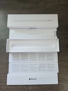 Genuine Apple Pencil 2nd Generation Model A2051 W/Inserts *NO PEN* BOX ONLY* - Picture 1 of 6