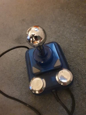 COMPETITION PRO JOYSTICK BLAU/SILBER SPEKTRUM UNGETESTET - Bild 1 von 4