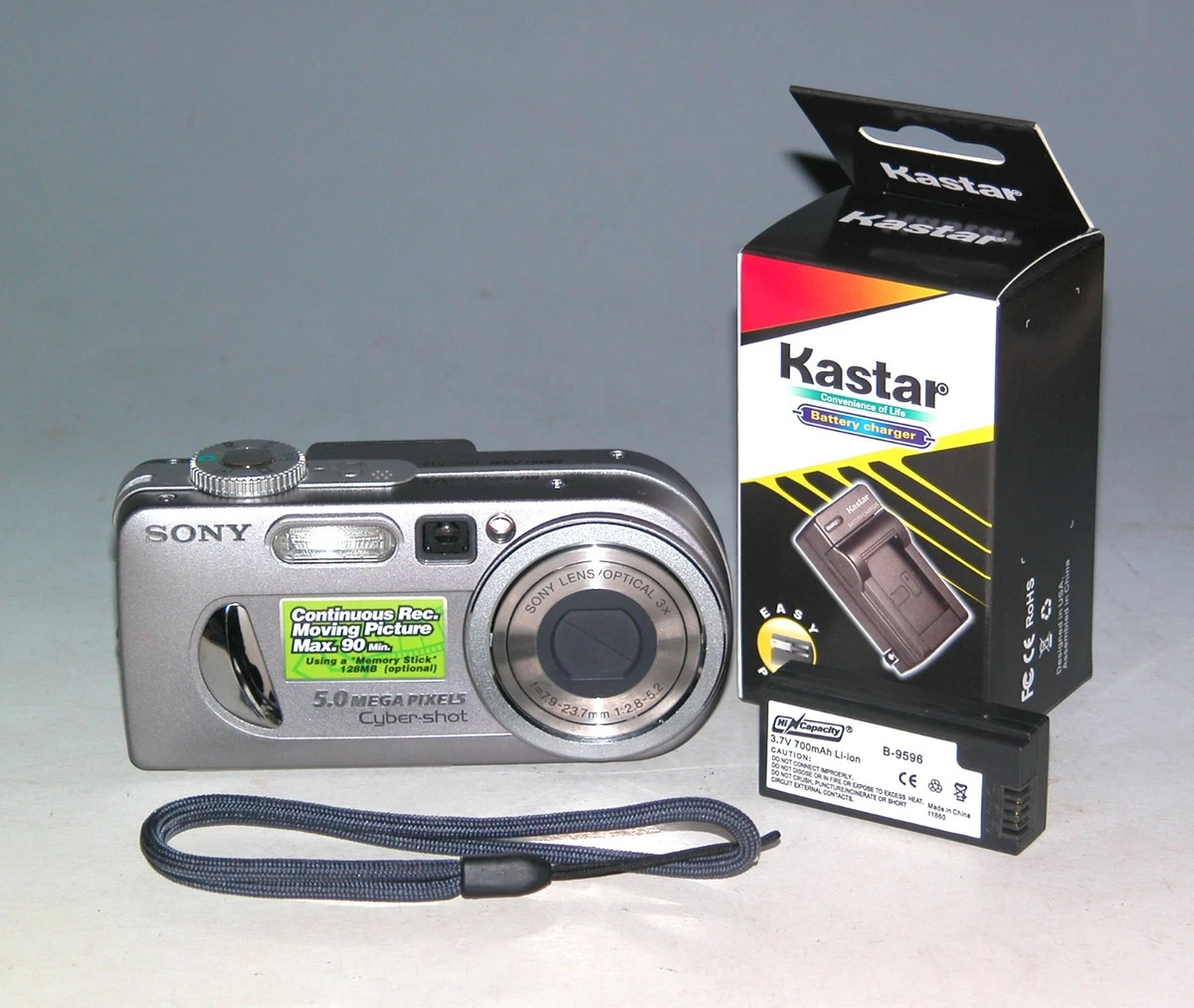 Sony Cyber-shot DSC-P10 Digital Cameras with Audio Recording for