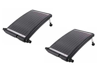 2x Sonnenkollektor Curve-S für Pool Solarheizung Poolheizung Solarmodul 73x46cm - Bild 1 von 4