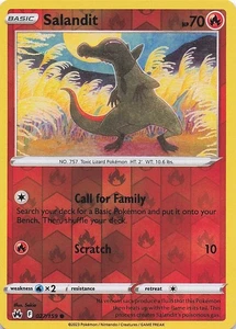 Salandit Common Reverse Holo Crown Zenith 027/159 NM - Picture 1 of 2